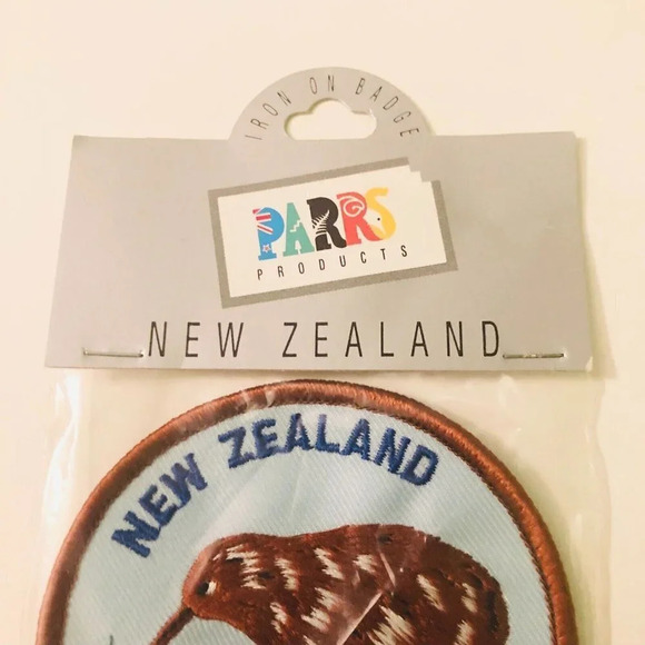 Vtg New  Zealand Kiwi Patch Embroidered Badge Iron On - Picture 3 of 10